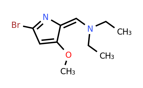 CAS 803712-71-2 | N-((5-Bromo-3-methoxy-2H-pyrrol-2-ylidene)methyl)-N-ethylethanamine