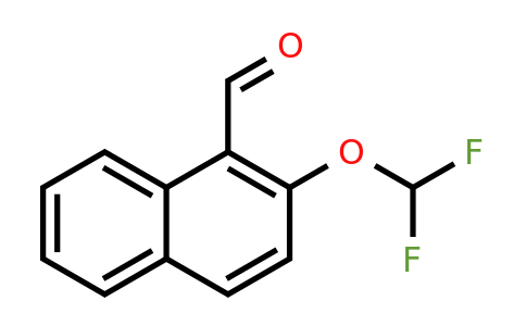 CAS 80395-32-0 | 2-(Difluoromethoxy)naphthalene-1-carboxaldehyde