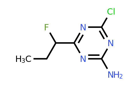 CAS 804474-81-5 | 4-chloro-6-(1-fluoropropyl)-1,3,5-triazin-2-amine