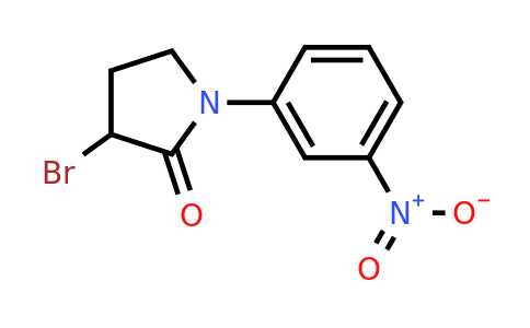 CAS 804555-02-0 | 3-Bromo-1-(3-nitrophenyl)pyrrolidin-2-one