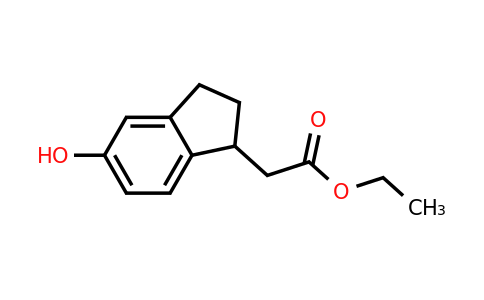 CAS 805250-14-0 | ethyl 2-(5-hydroxy-2,3-dihydro-1H-inden-1-yl)acetate