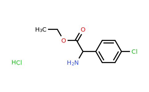 CAS 80589-50-0 | Ethyl 2-amino-2-(4-chlorophenyl)acetate hydrochloride