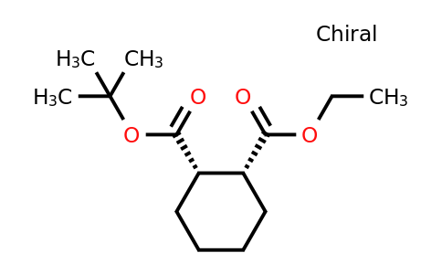 CAS 805994-98-3 | (1R,2S)-Ethyl 2-(tert-butoxycarbonyl)cyclohexanecarboxylate