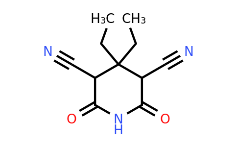 CAS 80721-13-7 | 4,4-diethyl-2,6-dioxopiperidine-3,5-dicarbonitrile