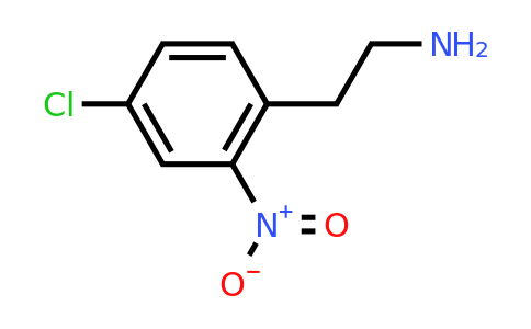 CAS 807640-64-8 | 2-(4-chloro-2-nitrophenyl)ethan-1-amine