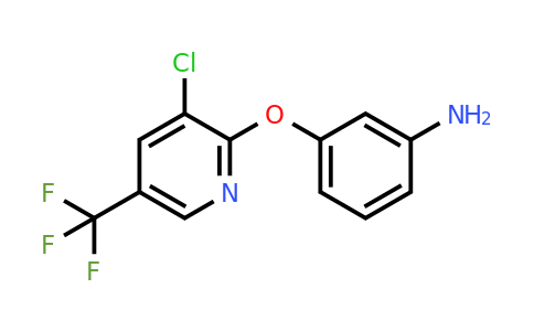 CAS 80783-47-7 | 3-((3-Chloro-5-(trifluoromethyl)pyridin-2-yl)oxy)aniline