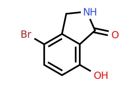 CAS 808127-81-3 | 4-Bromo-7-hydroxy-2,3-dihydro-isoindol-1-one