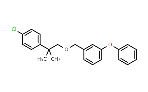 CAS 80844-01-5 | 1-((2-(4-Chlorophenyl)-2-methylpropoxy)methyl)-3-phenoxybenzene