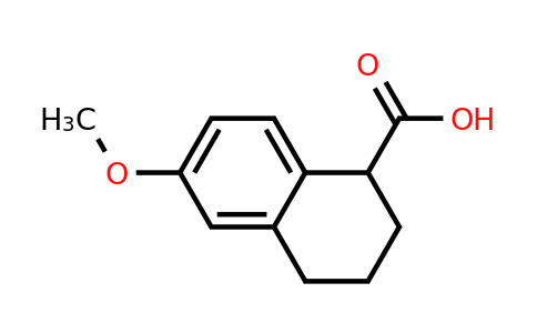 CAS 80858-95-3 | 6-methoxy-1,2,3,4-tetrahydronaphthalene-1-carboxylic acid