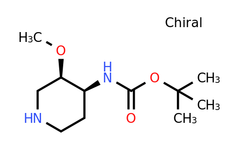 CAS 808739-28-8 | carbamic acid, [(3r,4s)-3-methoxy-4-piperidinyl]-, 1,1-dimethylethyl ester, rel- (9ci)