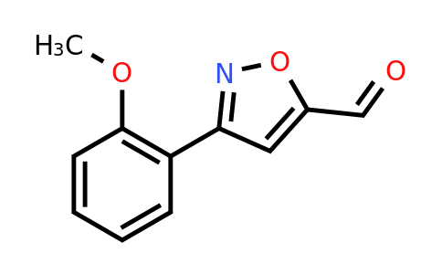 CAS 808740-33-2 | 3-(2-Methoxy-phenyl)-isoxazole-5-carbaldehyde