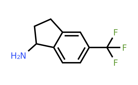 CAS 808756-84-5 | 5-(Trifluoromethyl)-2,3-dihydro-1H-inden-1-amine