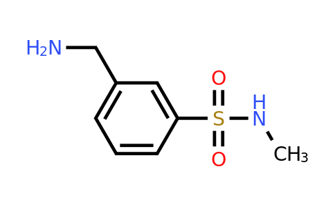 CAS 808761-43-5 | 3-(Aminomethyl)-N-methylbenzenesulfonamide