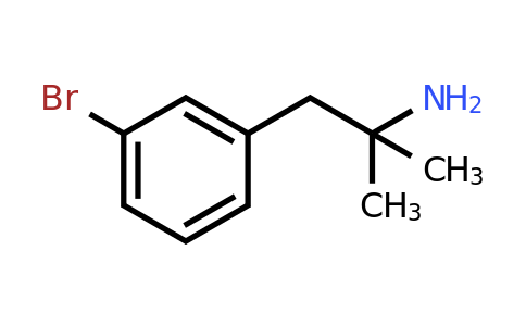 CAS 808769-14-4 | 1-(3-Bromophenyl)-2-methylpropan-2-amine
