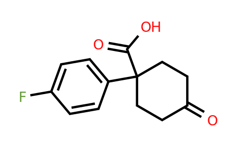 CAS 80912-58-9 | 1-(4-Fluorophenyl)-4-oxocyclohexanecarboxylic acid