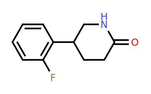 CAS 80942-15-0 | 5-(2-Fluorophenyl)-2-piperidone