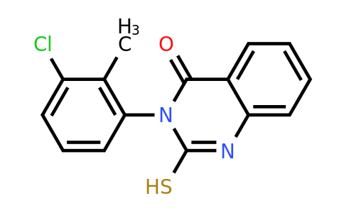 CAS 81066-84-4 | 3-(3-chloro-2-methylphenyl)-2-sulfanyl-3,4-dihydroquinazolin-4-one