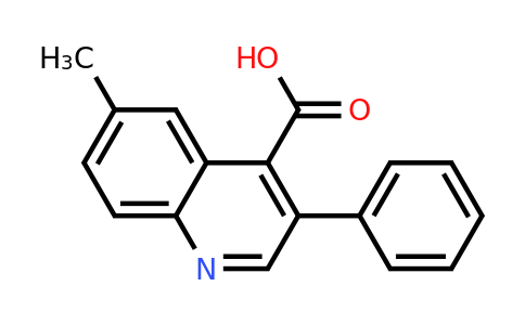 CAS 810690-96-1 | 6-Methyl-3-phenylquinoline-4-carboxylic acid