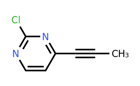 CAS 811450-47-2 | 2-Chloro-4-(prop-1-ynyl)pyrimidine