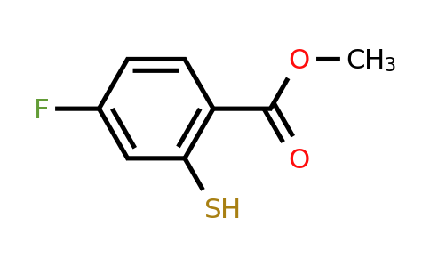 CAS 81223-44-1 | methyl 4-fluoro-2-sulfanylbenzoate