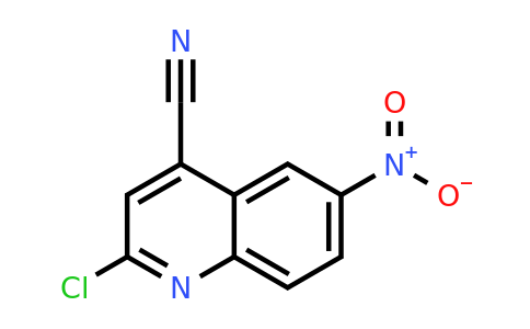 CAS 81257-01-4 | 2-Chloro-6-nitroquinoline-4-carbonitrile