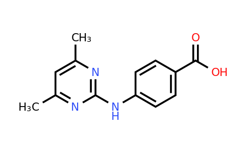 CAS 81261-97-4 | 4-[(4,6-Dimethylpyrimidin-2-yl)amino]benzoic acid