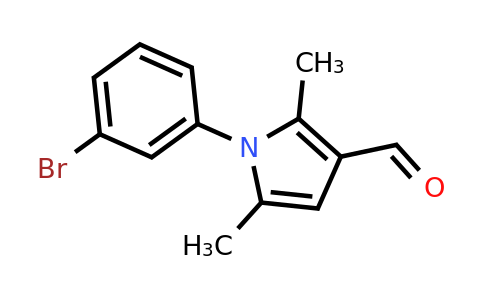 CAS 812642-64-1 | 1-(3-Bromophenyl)-2,5-dimethyl-1H-pyrrole-3-carbaldehyde