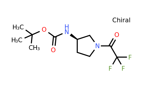 CAS 812690-26-9 | tert-butyl N-[(3R)-1-(2,2,2-trifluoroacetyl)pyrrolidin-3-yl]carbamate