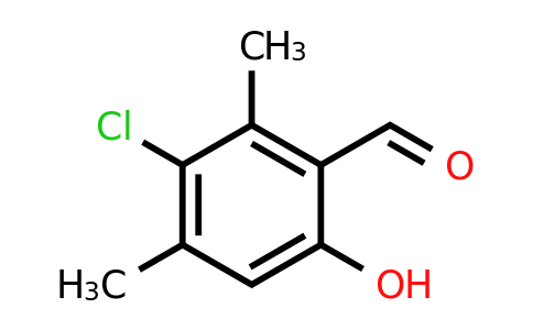 CAS 81322-67-0 | 3-Chloro-6-hydroxy-2,4-dimethylbenzaldehyde