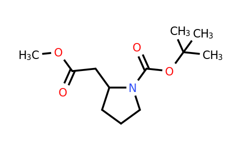 CAS 813433-68-0 | tert-butyl 2-(2-methoxy-2-oxo-ethyl)pyrrolidine-1-carboxylate