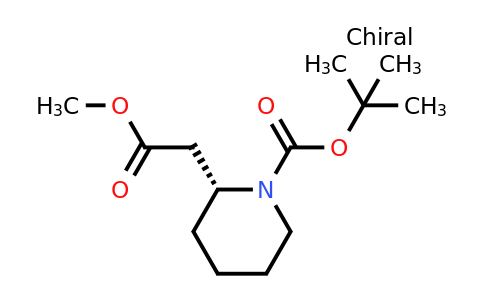 CAS 813433-73-7 | (R)-tert-Butyl 2-(2-methoxy-2-oxoethyl)piperidine-1-carboxylate