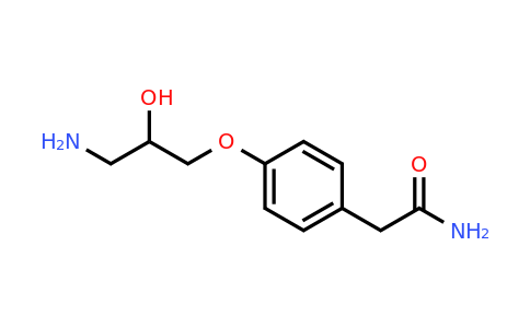 CAS 81346-71-6 | 2-(4-(3-Amino-2-hydroxypropoxy)phenyl)acetamide