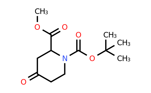 CAS 81357-18-8 | 4-Oxo-1,2-piperidinedicarboxylic acid 1-(tert-butyl) 2-methyl ester