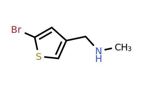 CAS 814255-84-0 | [(5-Bromothiophen-3-yl)methyl](methyl)amine