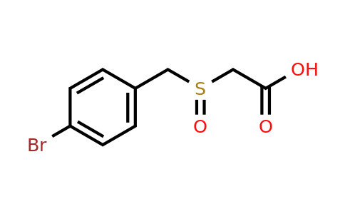 CAS 81431-33-6 | 2-[(4-bromophenyl)methanesulfinyl]acetic acid