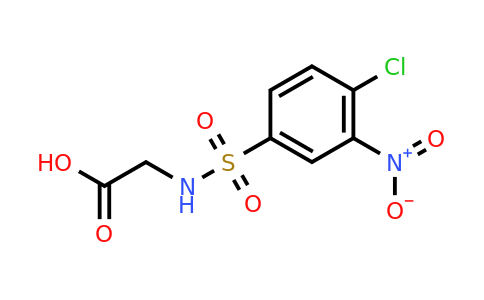 CAS 81473-65-6 | 2-(4-chloro-3-nitrobenzenesulfonamido)acetic acid