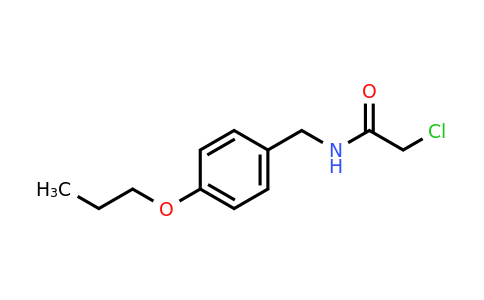 CAS 81494-08-8 | 2-Chloro-N-[(4-propoxyphenyl)methyl]acetamide