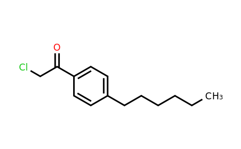 CAS 81539-57-3 | 2-chloro-1-(4-hexylphenyl)ethan-1-one