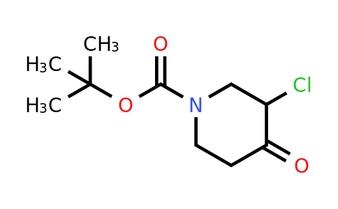 CAS 815575-86-1 | 3-Chloro-4-oxo-piperidine-1-carboxylic acid tert-butyl ester