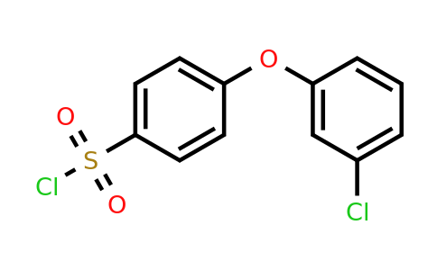CAS 815576-24-0 | 4-(3-Chlorophenoxy)benzene-1-sulfonyl chloride