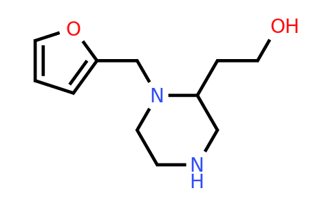 CAS 815655-78-8 | 2-(1-(Furan-2-ylmethyl)piperazin-2-yl)ethanol