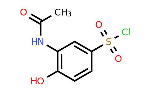 CAS 81593-03-5 | 3-Acetamido-4-hydroxybenzene-1-sulfonyl chloride