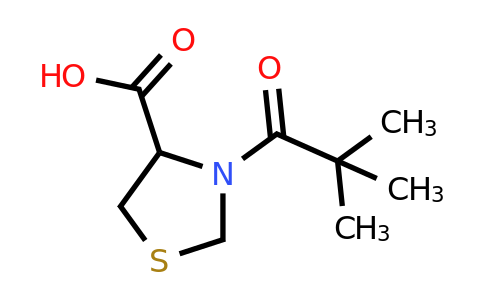 CAS 81660-63-1 | 3-(2,2-Dimethylpropanoyl)-1,3-thiazolidine-4-carboxylic acid