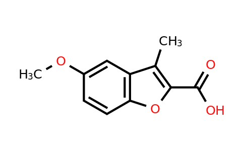 CAS 81718-77-6 | 5-methoxy-3-methyl-1-benzofuran-2-carboxylic acid