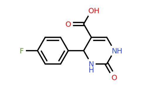 CAS 817200-23-0 | 4-(4-Fluorophenyl)-2-oxo-1,2,3,4-tetrahydropyrimidine-5-carboxylic acid