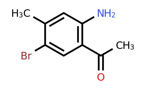 CAS 817209-21-5 | 1-(2-Amino-5-bromo-4-methyl-phenyl)-ethanone
