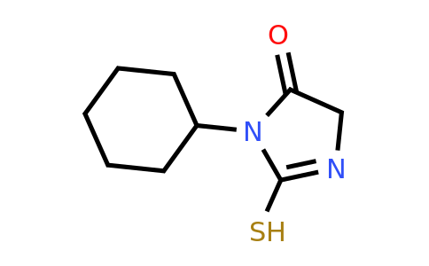 CAS 81750-69-8 | 1-cyclohexyl-2-sulfanyl-4,5-dihydro-1H-imidazol-5-one
