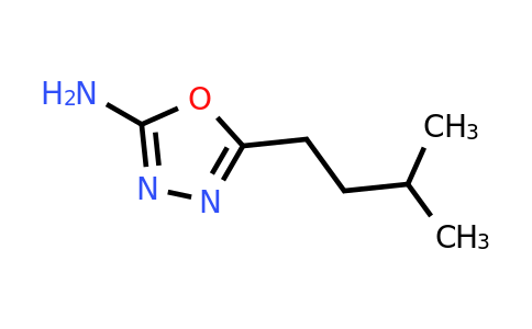 CAS 81785-17-3 | 5-(3-Methylbutyl)-1,3,4-oxadiazol-2-amine