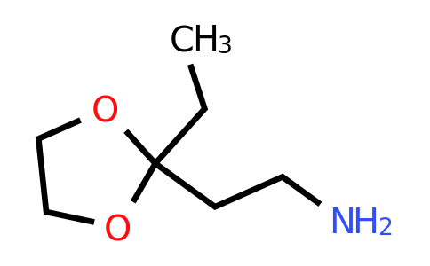 CAS 81835-66-7 | 2-(2-Ethyl-[1,3]dioxolan-2-yl)-ethylamine