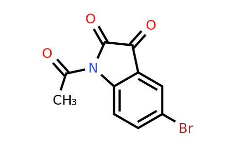 CAS 81964-65-0 | 1-Acetyl-5-bromoindoline-2,3-dione